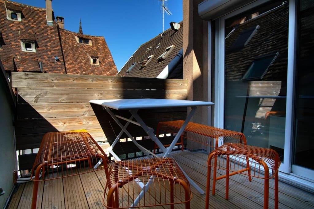 L'Or - Typical Alsacian Apartment In ストラスブール エクステリア 写真